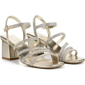 Naturalizer Gold The Niko 2 Strappy Ankle Strap Heels Sz 8 New